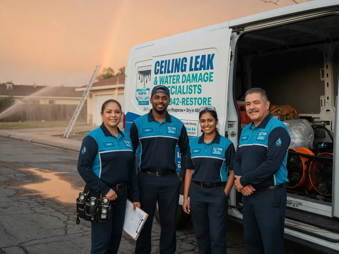 Ceiling Leak Cleanup company in Shrewsbury, MA
